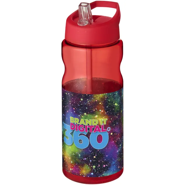 H2O Base® 650 ml spout lid sport bottle Red