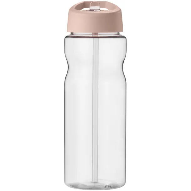 H2O Base® 650 ml spout lid sport bottle Pale blush pink White