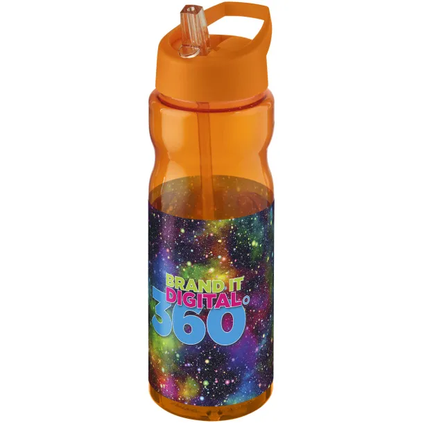 H2O Base® 650 ml spout lid sport bottle Orange Orange