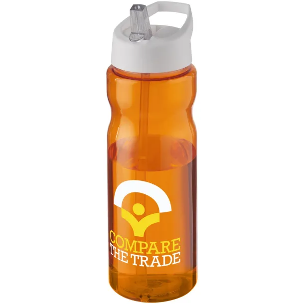 H2O Base® 650 ml spout lid sport bottle Orange White