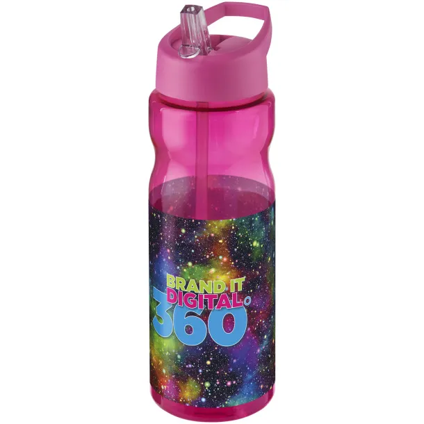 H2O Base® 650 ml spout lid sport bottle Magenta Magenta