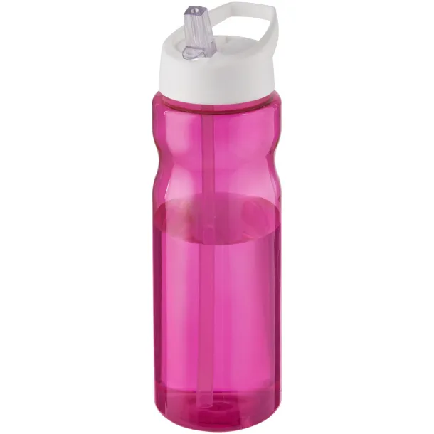 H2O Base® 650 ml spout lid sport bottle - Unbranded Magenta White