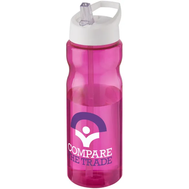 H2O Base® 650 ml spout lid sport bottle Magenta White