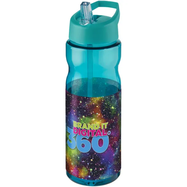 H2O Base® 650 ml spout lid sport bottle - Unbranded Aqua Aqua