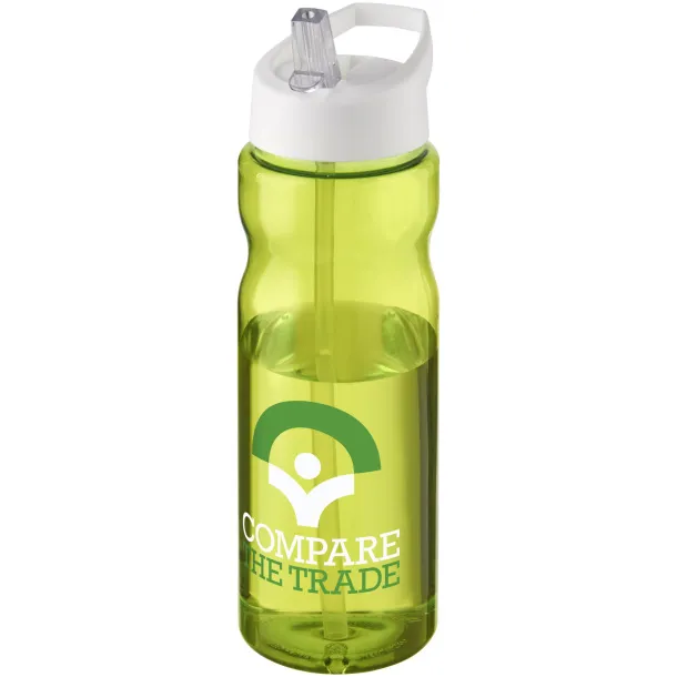 H2O Base® 650 ml spout lid sport bottle Lime White