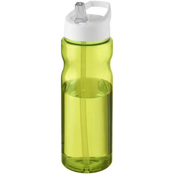 H2O Base® 650 ml spout lid sport bottle Lime White