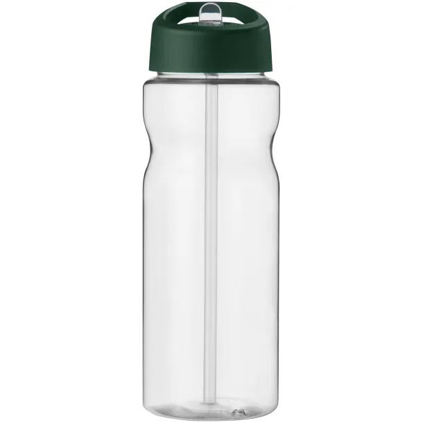 H2O Base® 650 ml spout lid sport bottle Green flash White