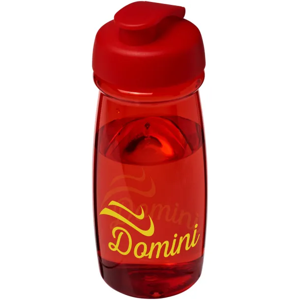 H2O Pulse® 600 ml flip lid sport bottle Red