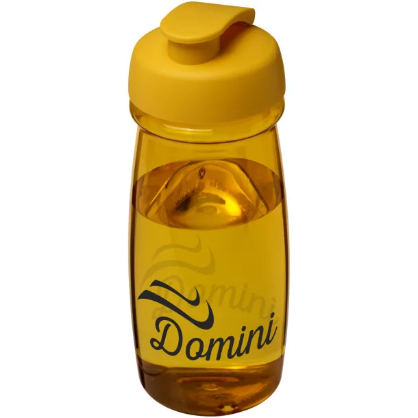 H2O Pulse® 600 ml flip lid sport bottle Yellow