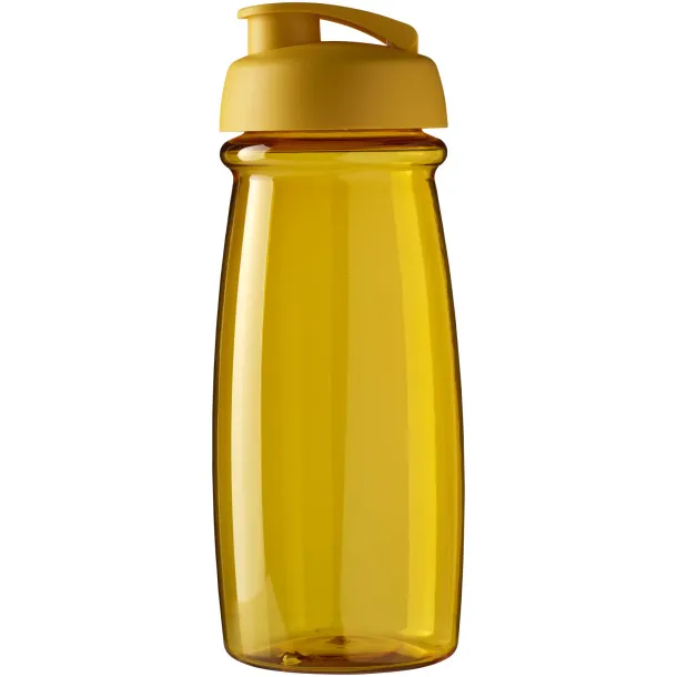 H2O Pulse® 600 ml flip lid sport bottle - Unbranded Yellow