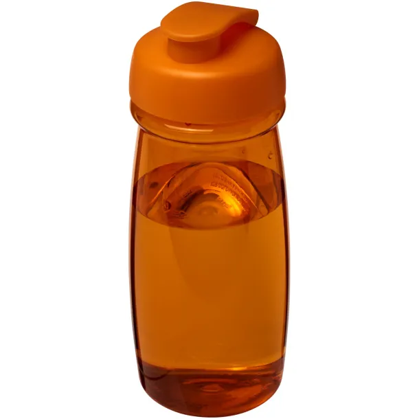 H2O Pulse® 600 ml flip lid sport bottle Orange