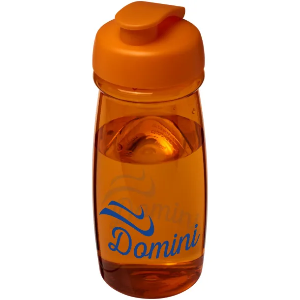 H2O Pulse® 600 ml flip lid sport bottle Orange