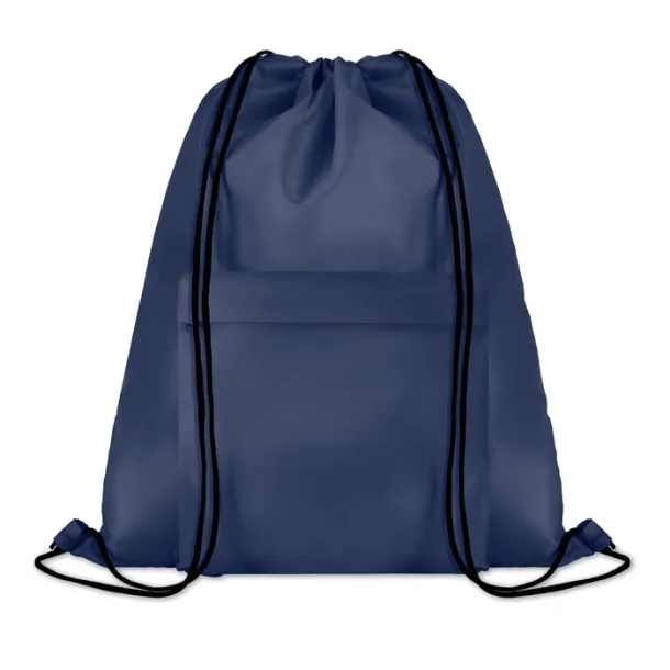 POCKET SHOOP Large drawstring bag Blue