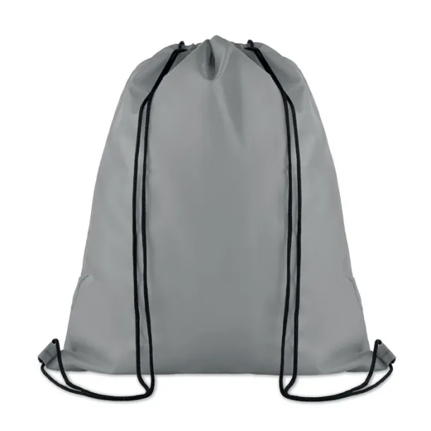 POCKET SHOOP Large drawstring bag Grey