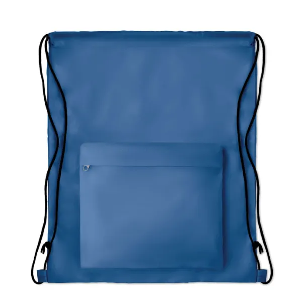 POCKET SHOOP Large drawstring bag Royal blue