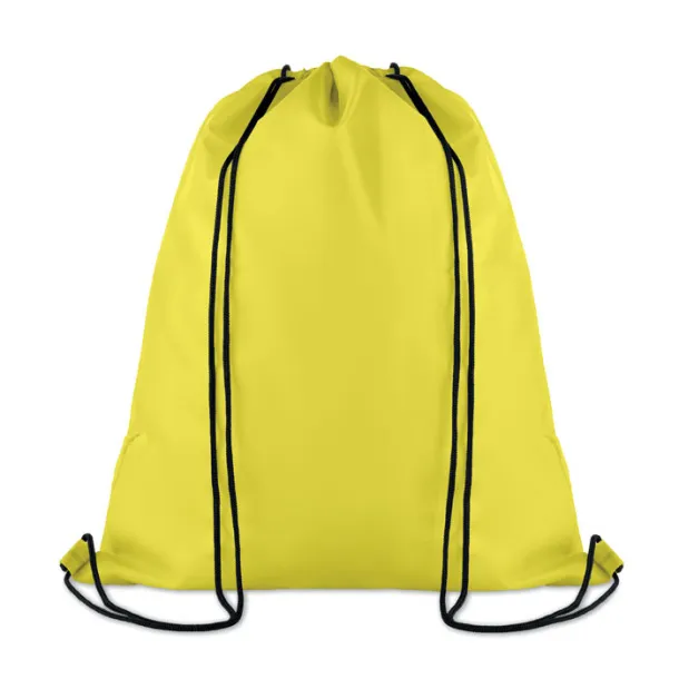 POCKET SHOOP Large drawstring bag Yellow