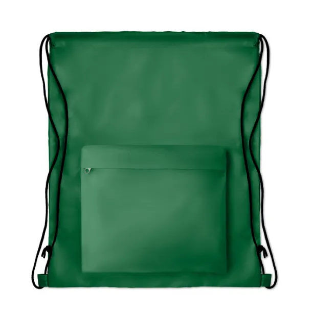 POCKET SHOOP Large drawstring bag Green