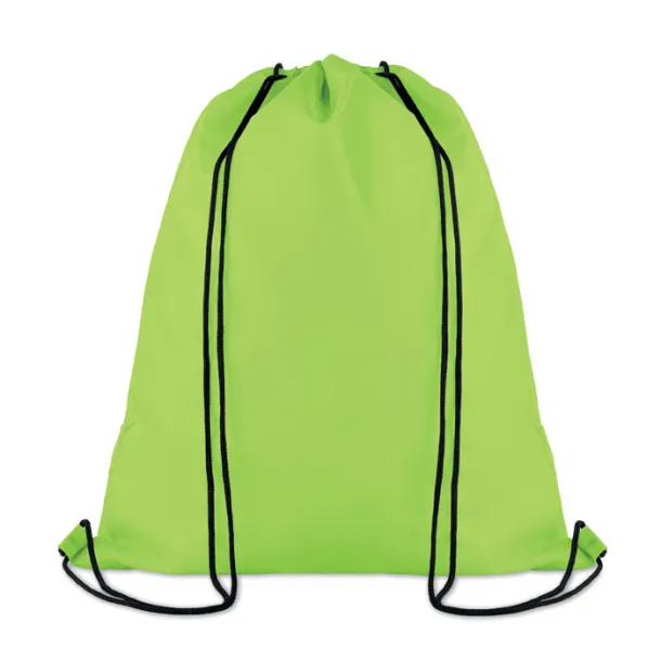 POCKET SHOOP Large drawstring bag Lime