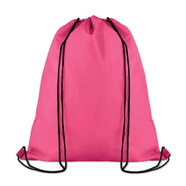 POCKET SHOOP Large drawstring bag Fuchsia