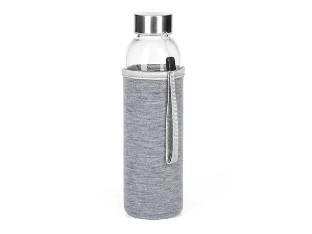 PRIMAVERA Sports bottle with neoprene pouch. Capacity: 500 ml. Ash gray