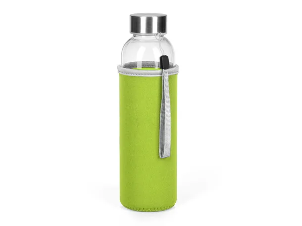 PRIMAVERA Sports bottle with neoprene pouch. Capacity: 500 ml. Kiwi