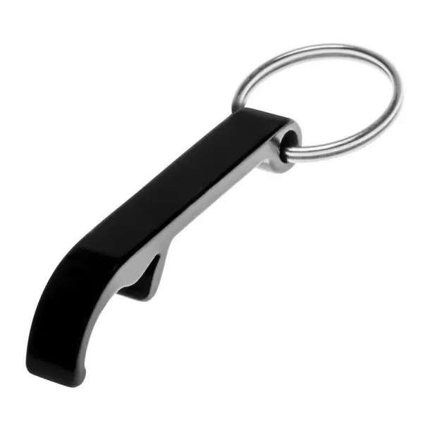  Keyring, bottle opener black