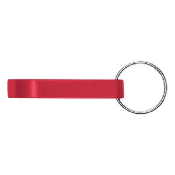  Keyring, bottle opener red