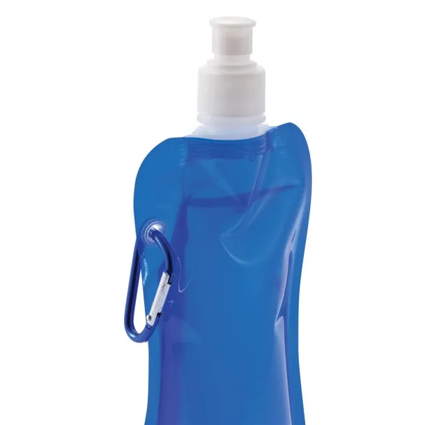  Foldable water bottle Blue White