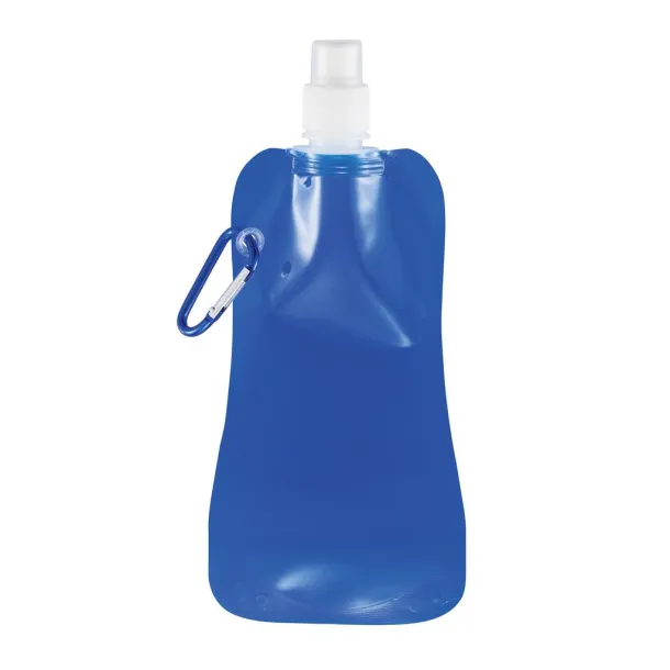 Foldable water bottle Blue White