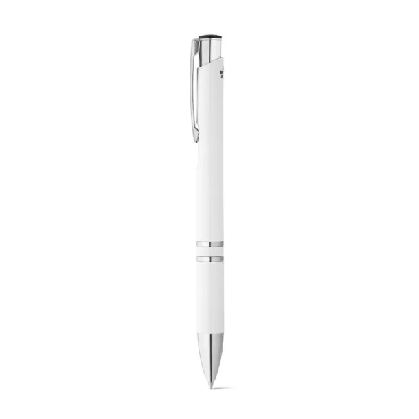 BETA SAFE Antibacterial ball pen in ABS White