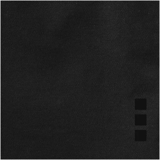 Markham short sleeve women's stretch polo - Elevate Life Crna