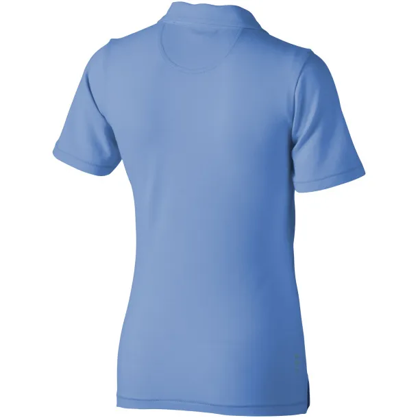 Markham short sleeve women's stretch polo - Elevate Life Light blue