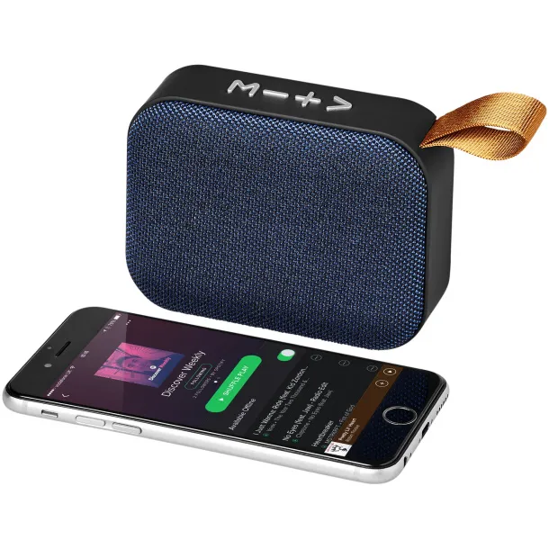 Fashion fabric Bluetooth® speaker Royal blue