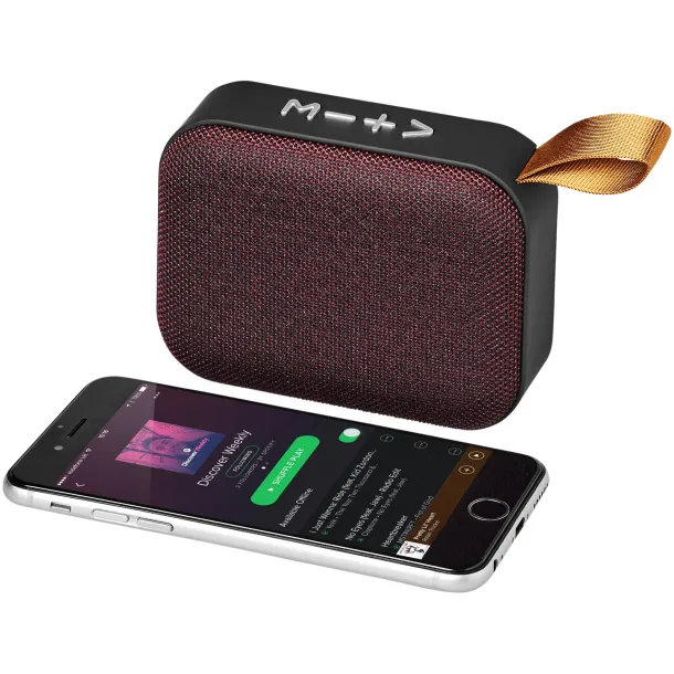 Fashion fabric Bluetooth® speaker Red