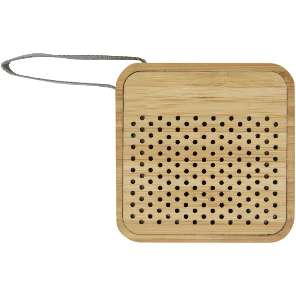 Arcana bamboo Bluetooth® speaker - Unbranded Natural