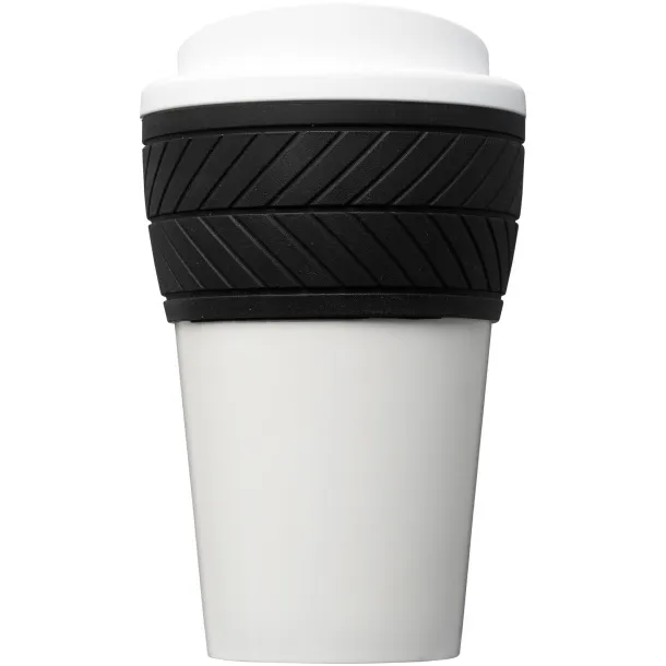 Brite-Americano® tyre 350 ml insulated tumbler - Unbranded White