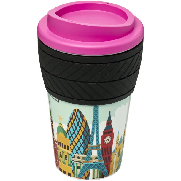 Brite-Americano® tyre 350 ml insulated tumbler Magenta