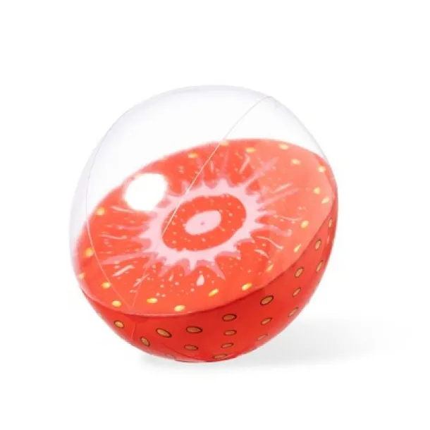  Inflatable beach ball "fruit" red