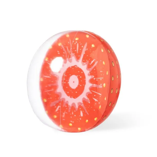  Inflatable beach ball "fruit" red