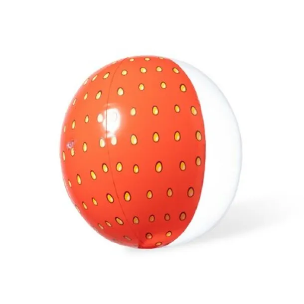  Inflatable beach ball "fruit" red