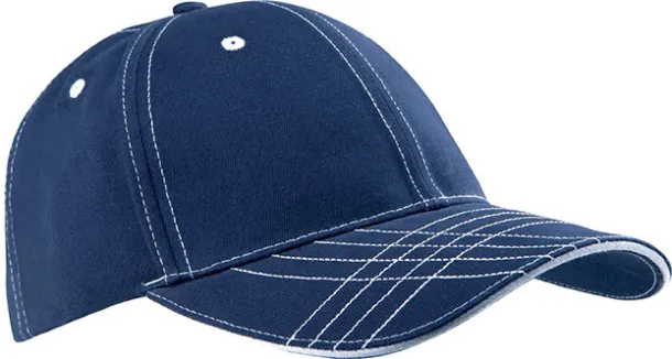  6 PANELS FASHION CAP - K-UP Navy White