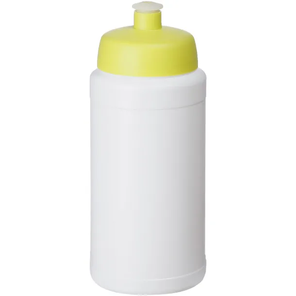 Baseline® Plus 500 ml bottle with sports lid - Unbranded White Lime