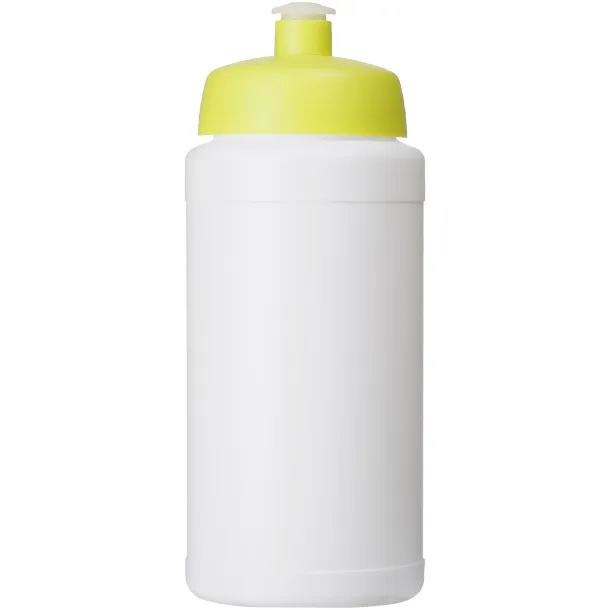 Baseline® Plus 500 ml bottle with sports lid - Unbranded White Lime