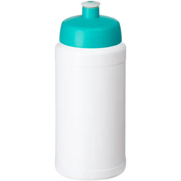 Baseline® Plus 500 ml bottle with sports lid - Unbranded White Aqua