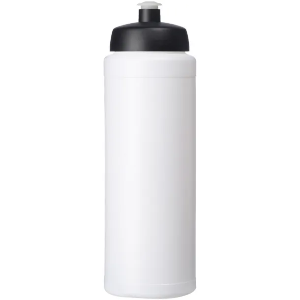 Baseline® Plus grip 750 ml sports lid sport bottle - Unbranded White Solid black