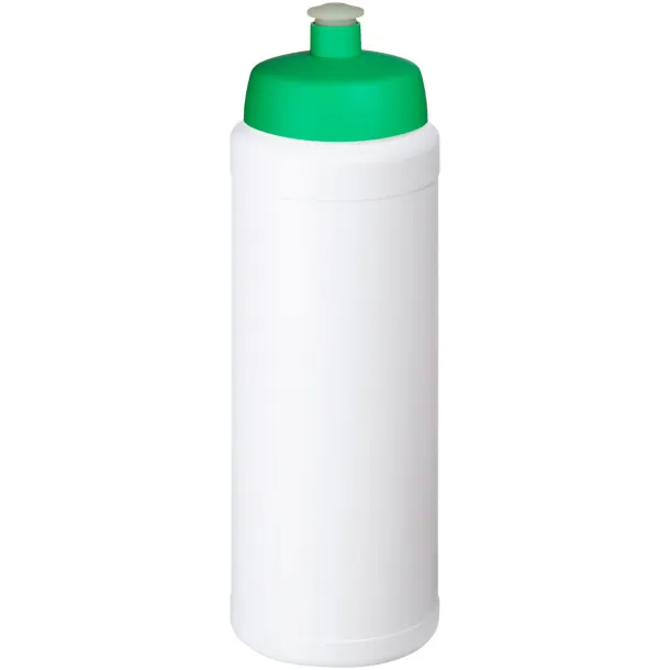 Baseline® Plus grip 750 ml sports lid sport bottle - Unbranded White Green