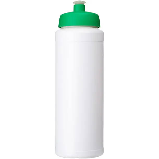 Baseline® Plus grip 750 ml sports lid sport bottle - Unbranded White Green