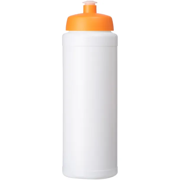 Baseline® Plus grip 750 ml sports lid sport bottle - Unbranded White Orange