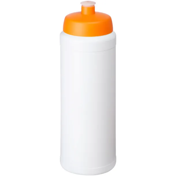 Baseline® Plus grip 750 ml sports lid sport bottle - Unbranded White Orange