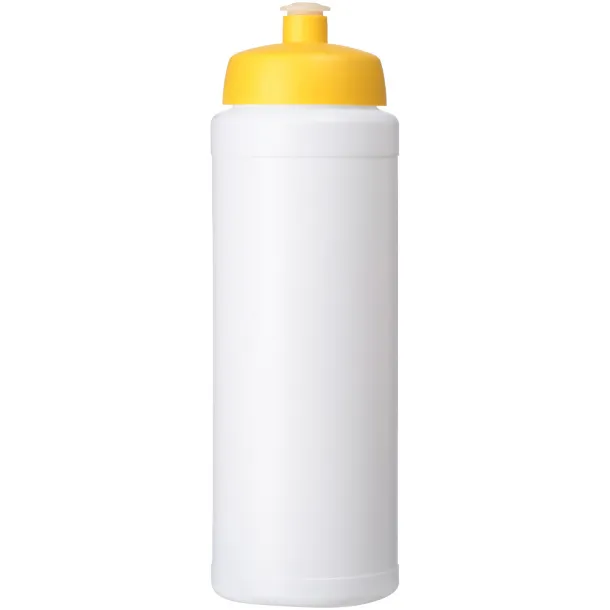 Baseline® Plus grip 750 ml sports lid sport bottle - Unbranded White Yellow